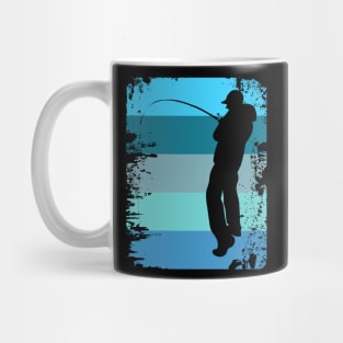 Fisherman angler fishing fishing Mug